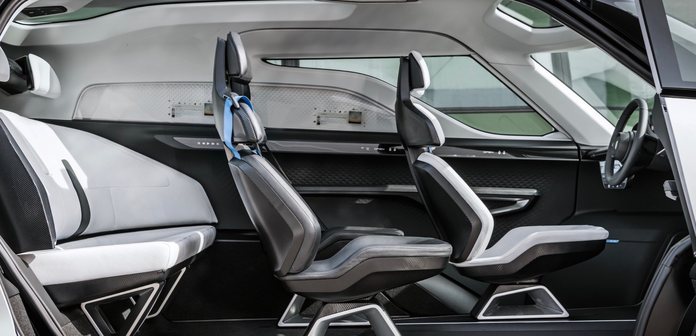 保时捷vision renndienst概念车内饰官图曝光-新浪汽车