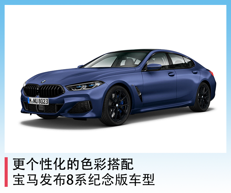 更个性化的色彩搭配,宝马发布8系纪念版车型-新浪汽车