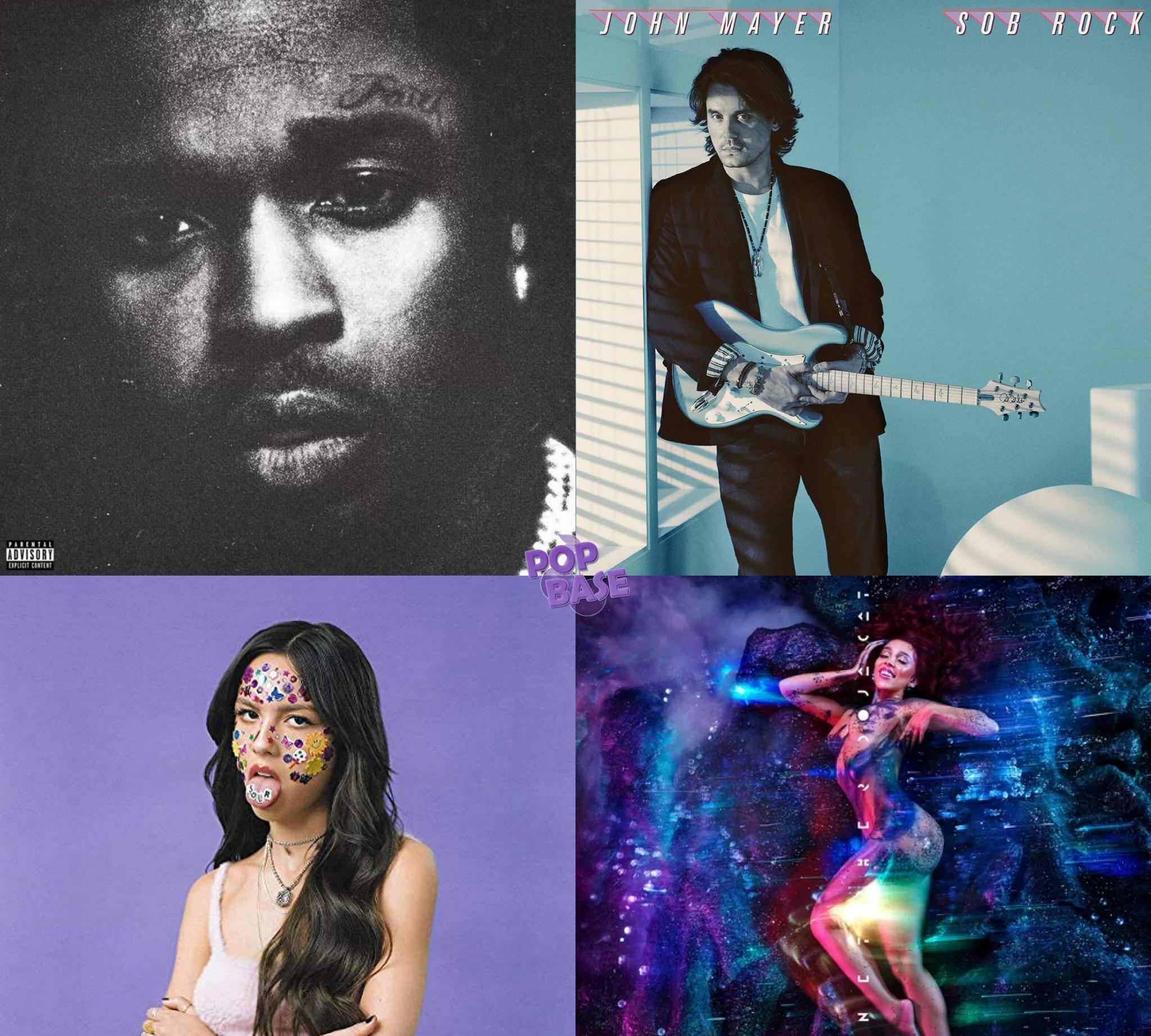 新一期billboard专辑榜上,pop smoke新专辑《faith》以88000总销量