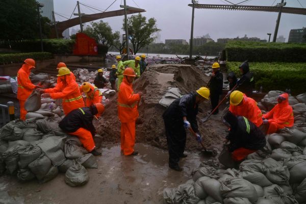 境外媒体：华东地区严防“烟花”引发洪灾