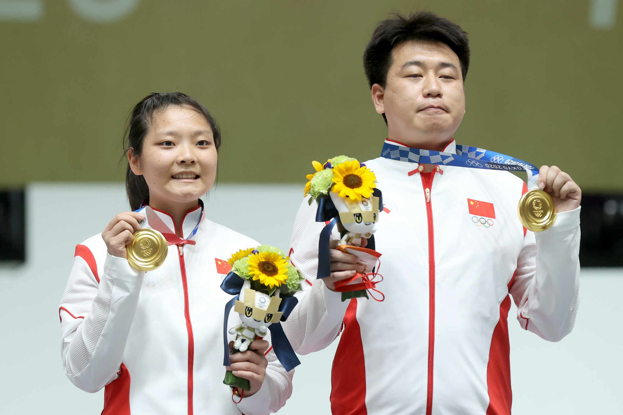 姜冉馨表现出色，最后帮助中国锁定金牌。