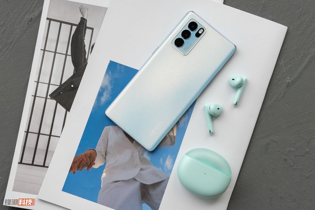 oppoencoair图赏半透明果冻这耳机有点蓝