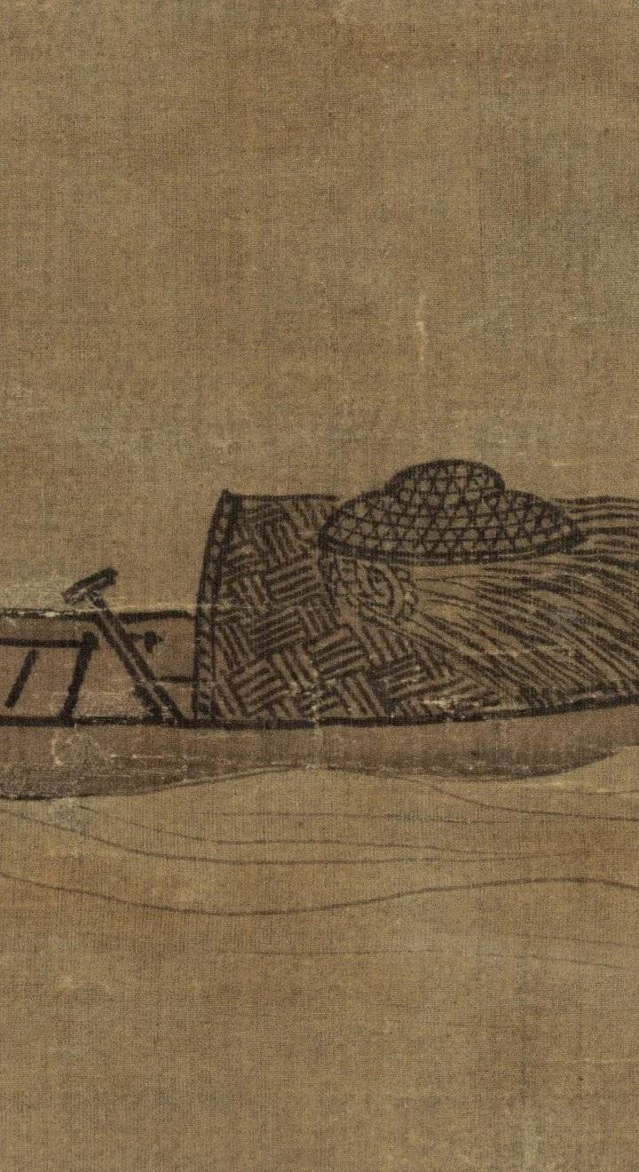 鉴赏 | 《寒江独钓图》:此处省略一万笔|寒江独钓图|绘画|马远_新浪新闻