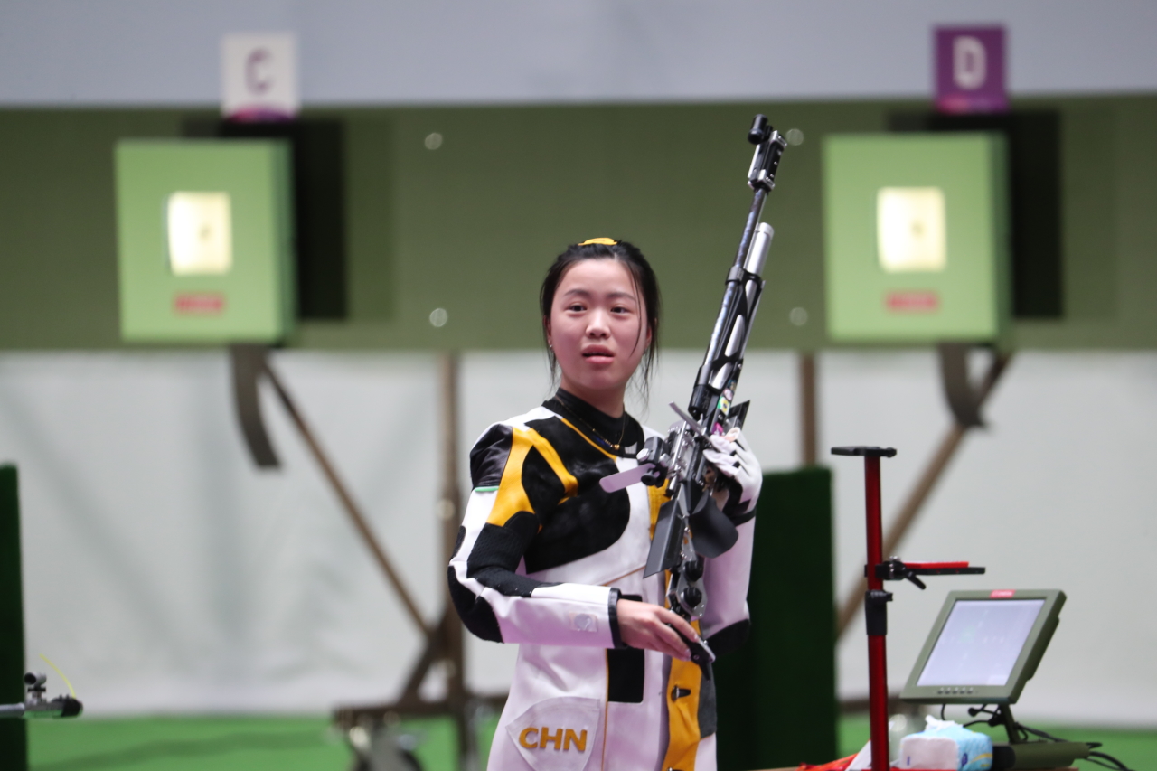 牛气!宁波姑娘杨倩再下一金