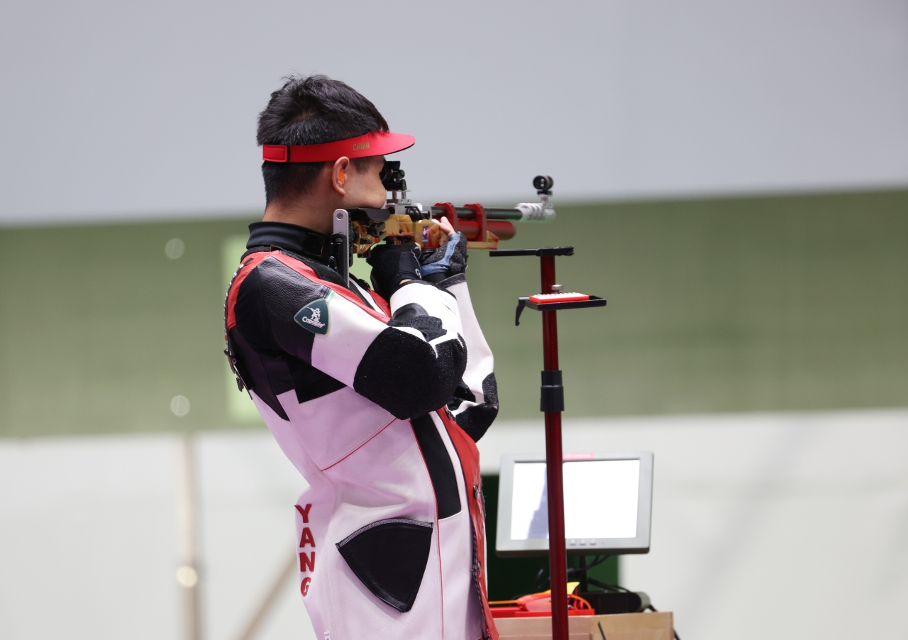 建龙@东京丨杨皓然/杨倩夺得射击10米气步枪混合团体金牌