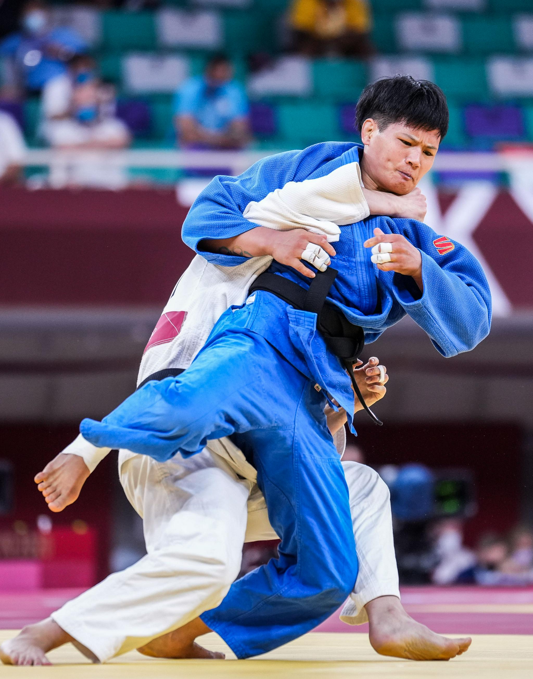 柔道女子63公斤级杨俊霞无缘16强