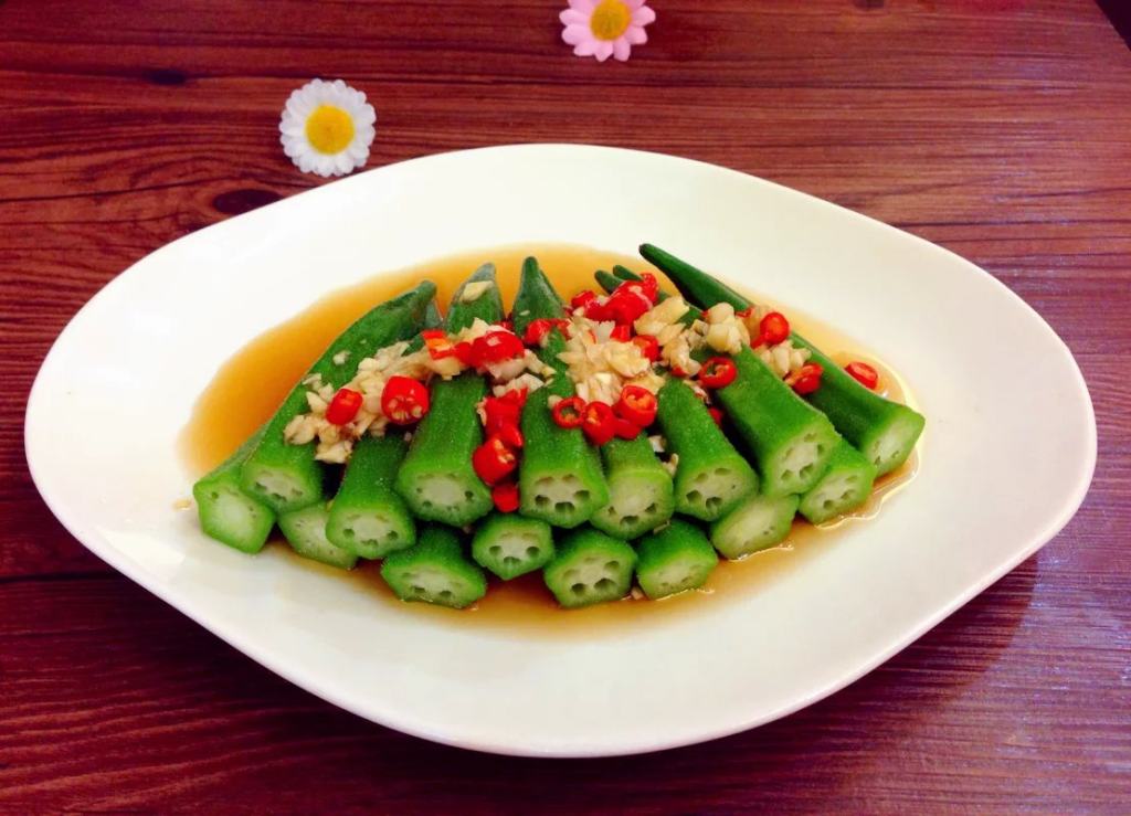 秋葵这样做,爽口开胃,简单好学,快藏起来,悄悄做大厨吧|秋葵|黄秋葵