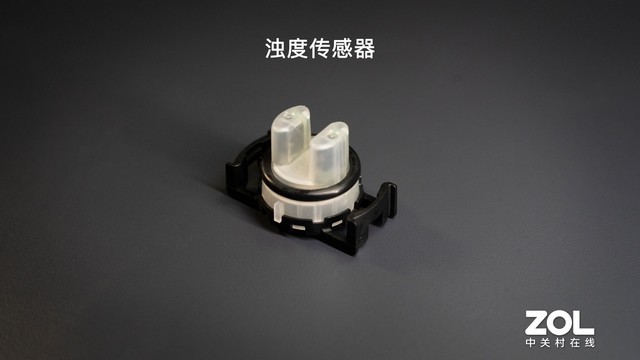 而浊度传感器通过感知餐具的污浊情况,来自动控制洗碗机每个阶段的