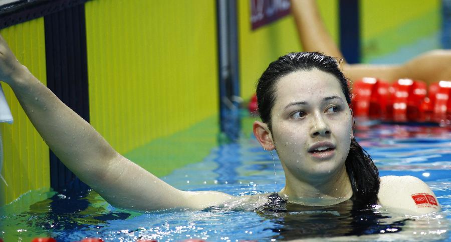 中国香港游泳创历史女飞鱼首夺奥运奖牌颜值超高还是混血美女