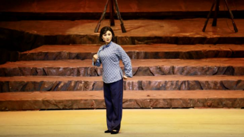 成都市川剧研究院革命历史川剧烈火中永生晋京首演圆满成功