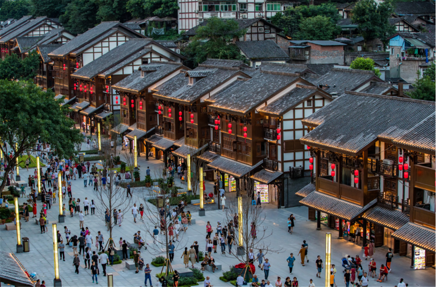 重庆磁器口封闭施工47天进行大规模整治彻底解决消防隐患