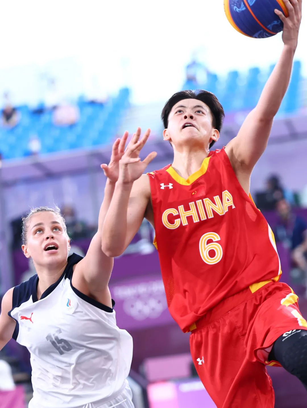 中国三人篮球女队一直离不开两个人,主教练许佳敏和主力队员张芷婷