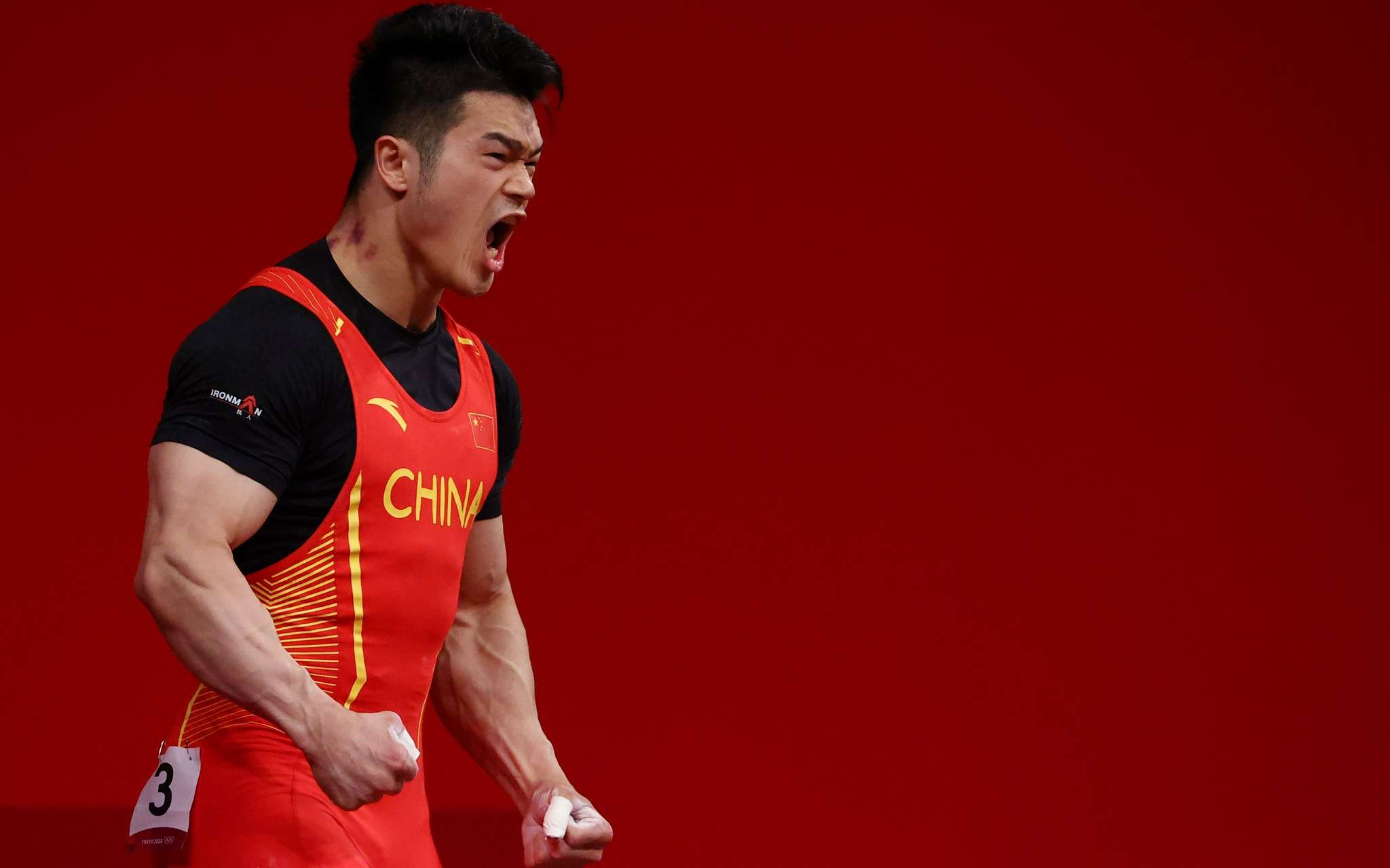 第12金不费力石智勇男子73公斤级夺冠