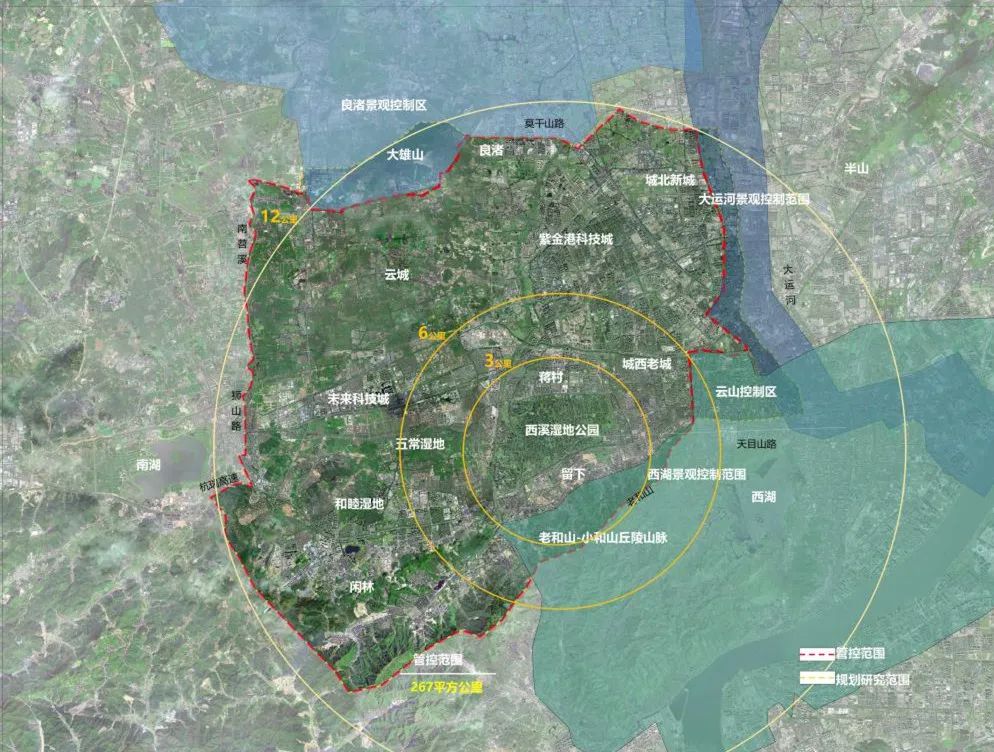 西溪湿地最新规划出炉未来周边整体景观将大变样