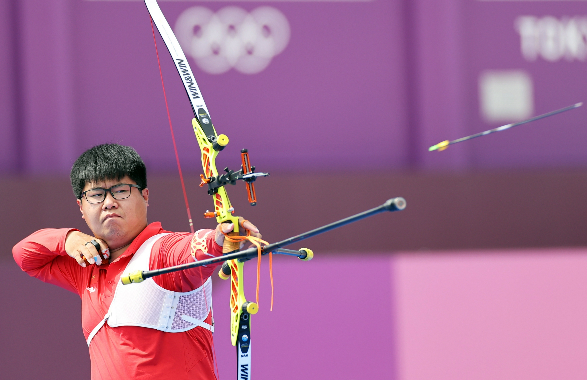 射箭——男子个人淘汰赛:王大鹏止步十六分之一决赛