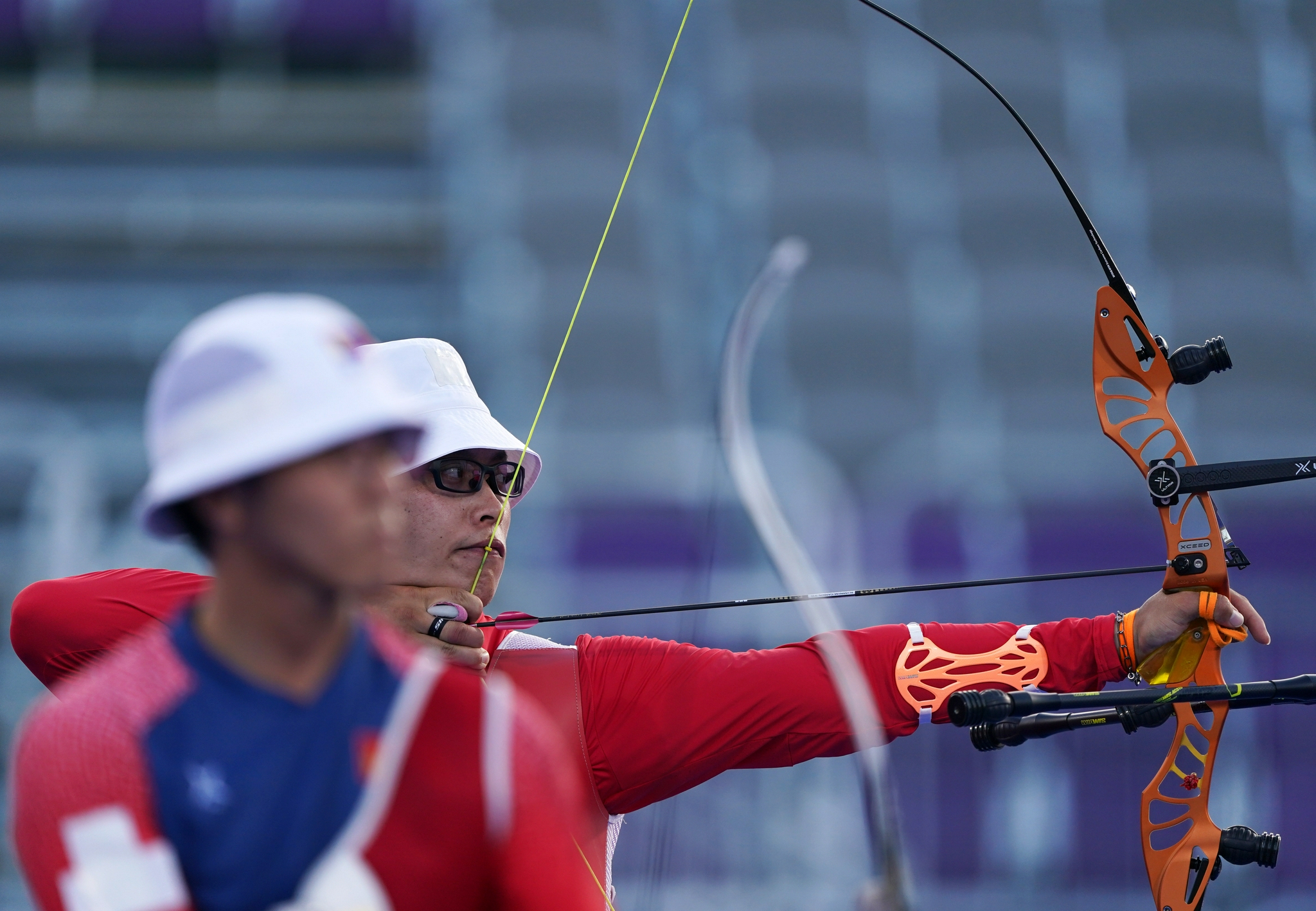 射箭——男子个人淘汰赛赛况