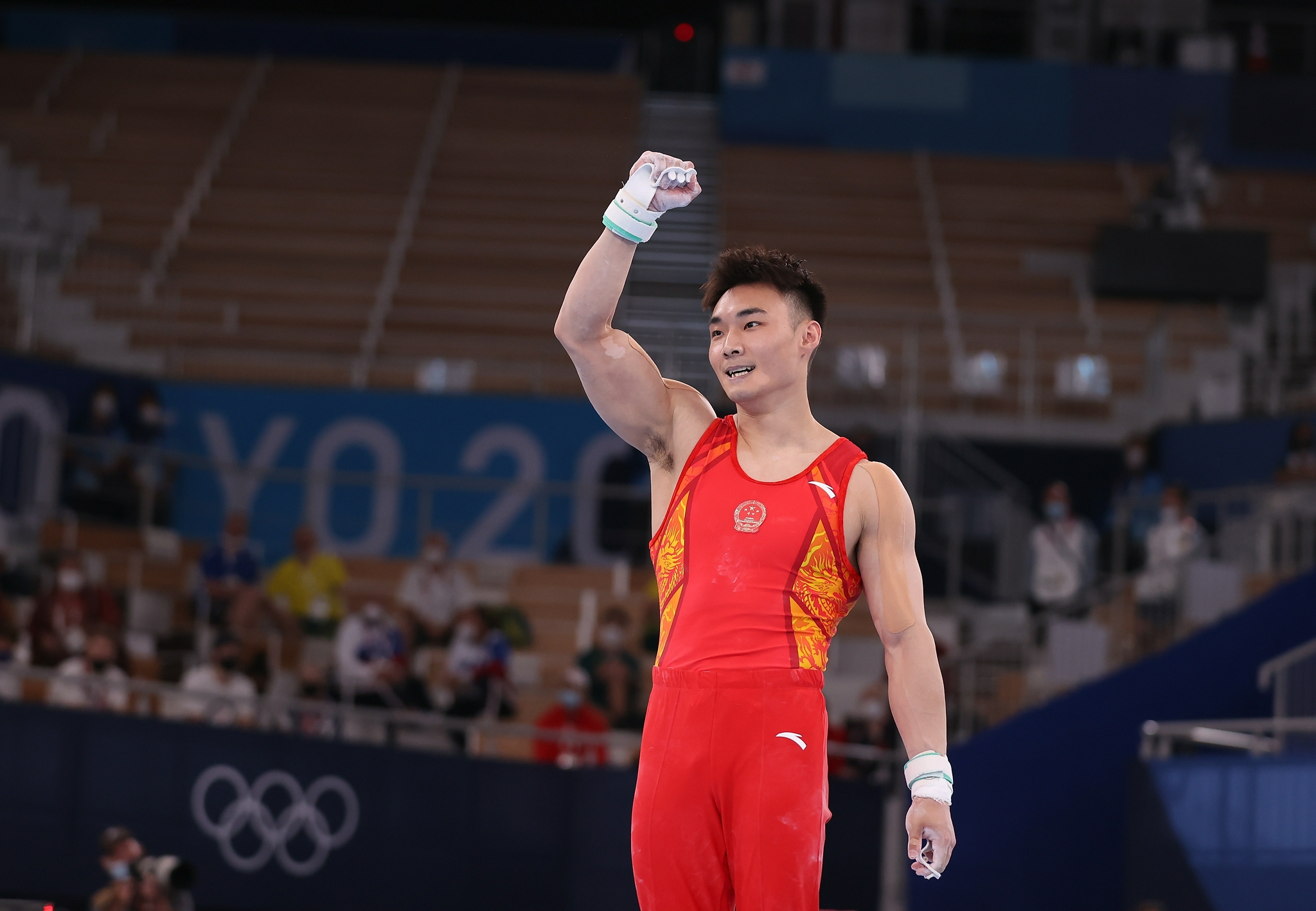 体操——孙炜获男子个人全能第四名