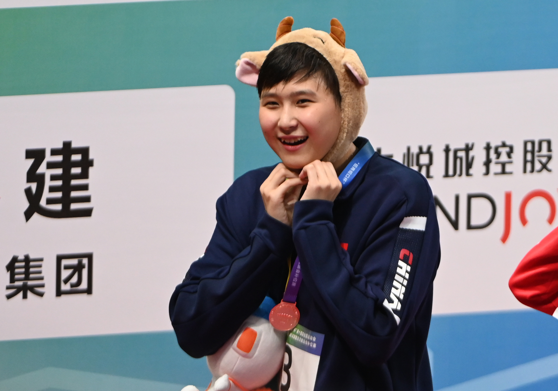 王简嘉禾女子1500米自由泳第四孙杨曾感叹她太能吃苦
