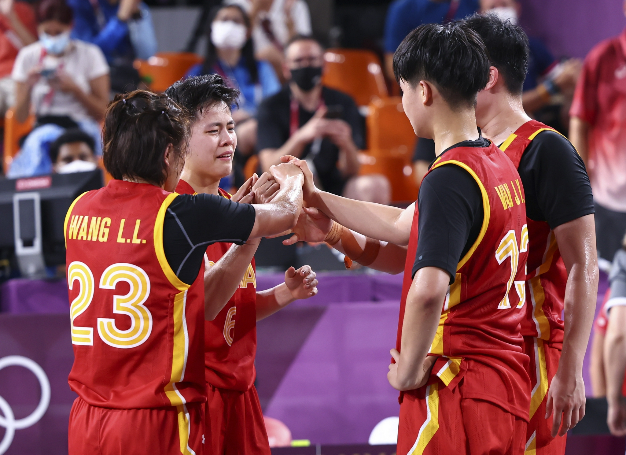 三人篮球——女子组:中国队获得铜牌