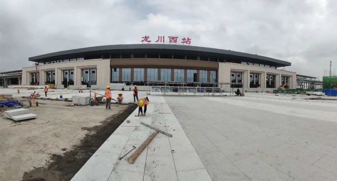 激动人心赣深高铁龙川西站传来新消息
