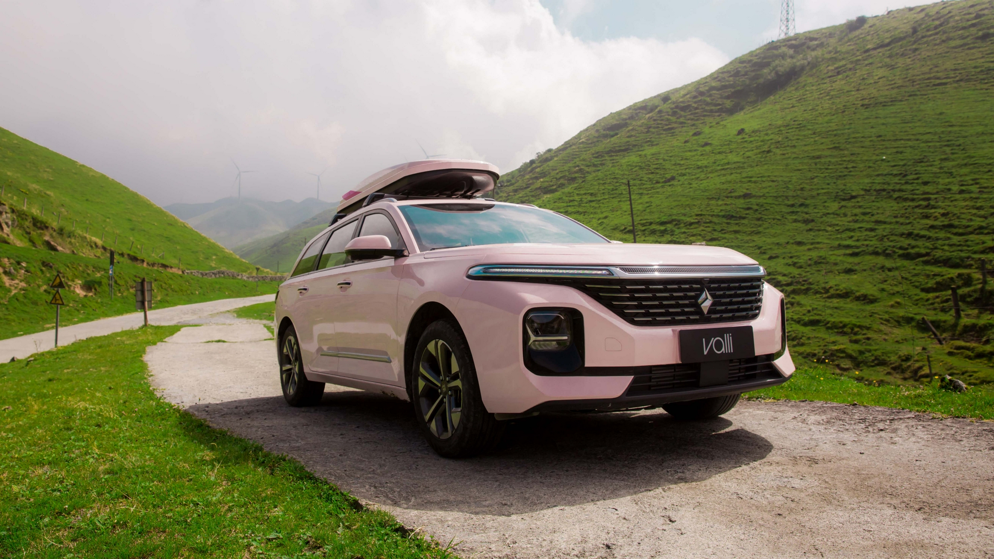 桃源粉与竹海绿 宝骏valli再推两款向往新色