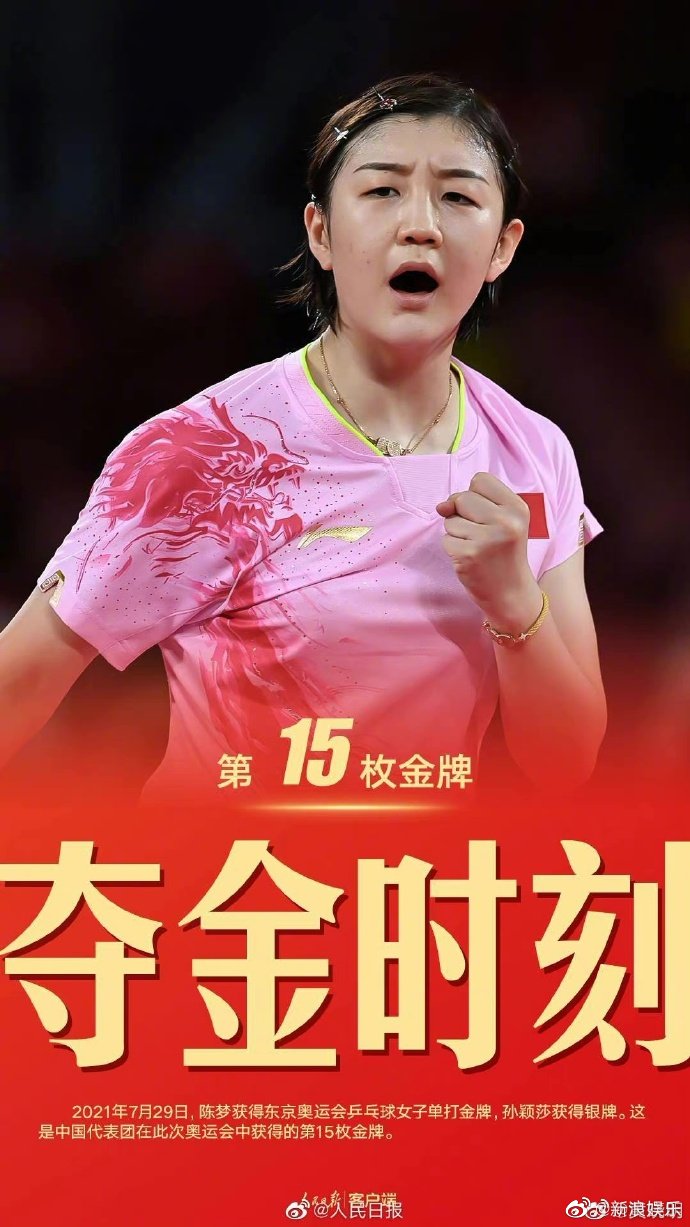 陈梦打败孙颖莎夺冠军，黄晓明终于高攀了一把，任嘉伦发文祝贺休闲区蓝鸢梦想 - Www.slyday.coM