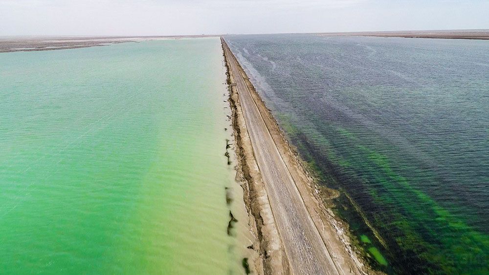 文提到在西北这边的g315是非常有意思的呢,就拿这个西台吉乃尔湖来讲