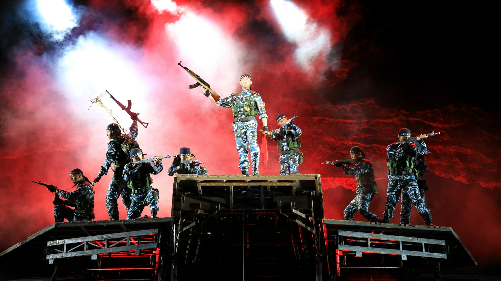 国家话剧院上演军旅剧兵者国之大事