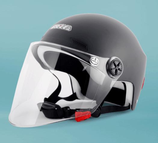 gille吉利3c电动摩托车头盔采用外层优质abs工程塑料,中层弹性护壳