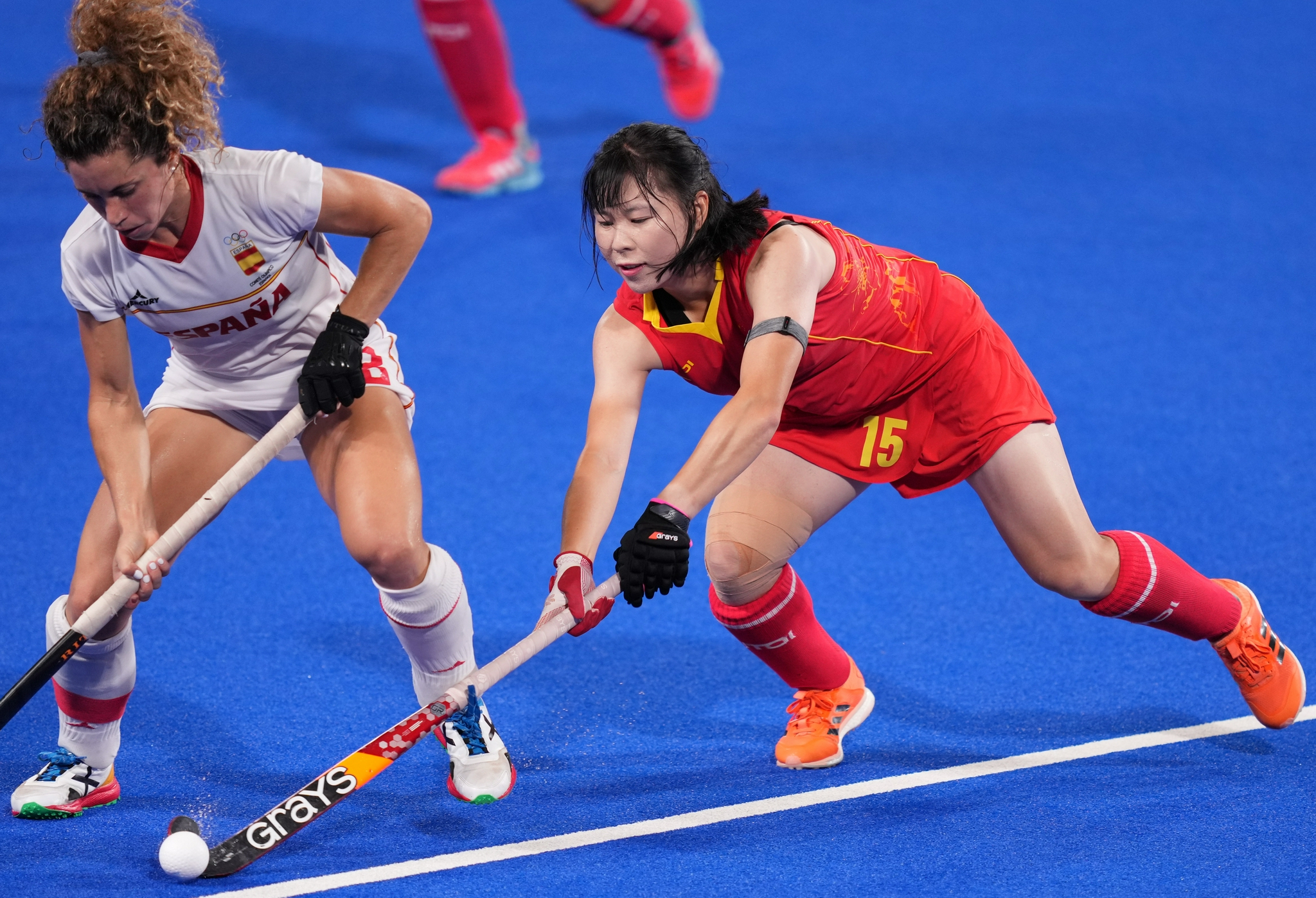 女子曲棍球中国不敌西班牙