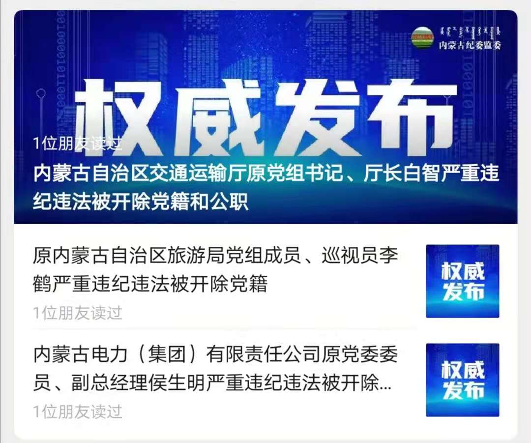 正文原内蒙古自治区旅游局党组成员,巡视员李鹤严重违纪违法问题进行