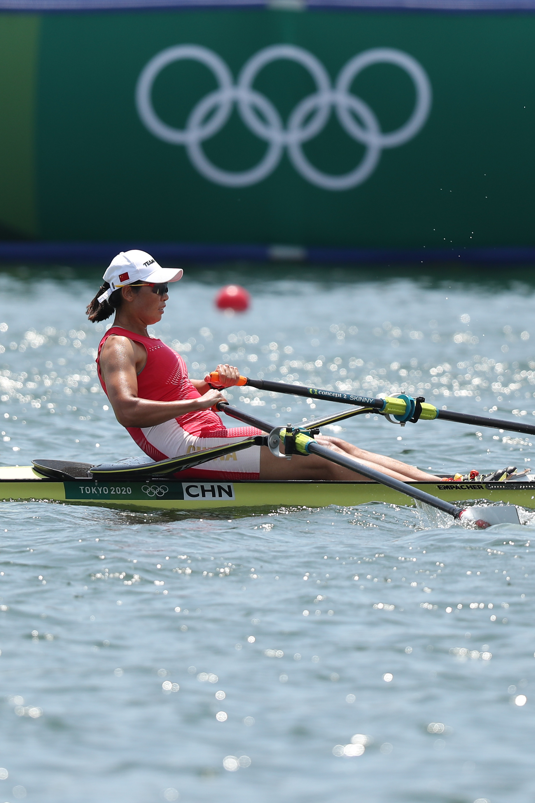 赛艇ーー江燕晋级女子单人双桨a组决赛