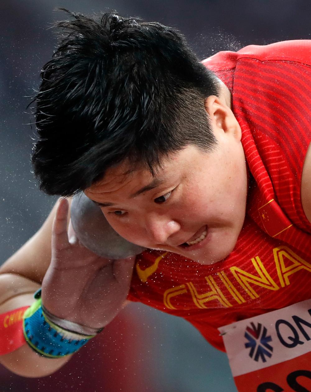 巩立姣.新华社资料图