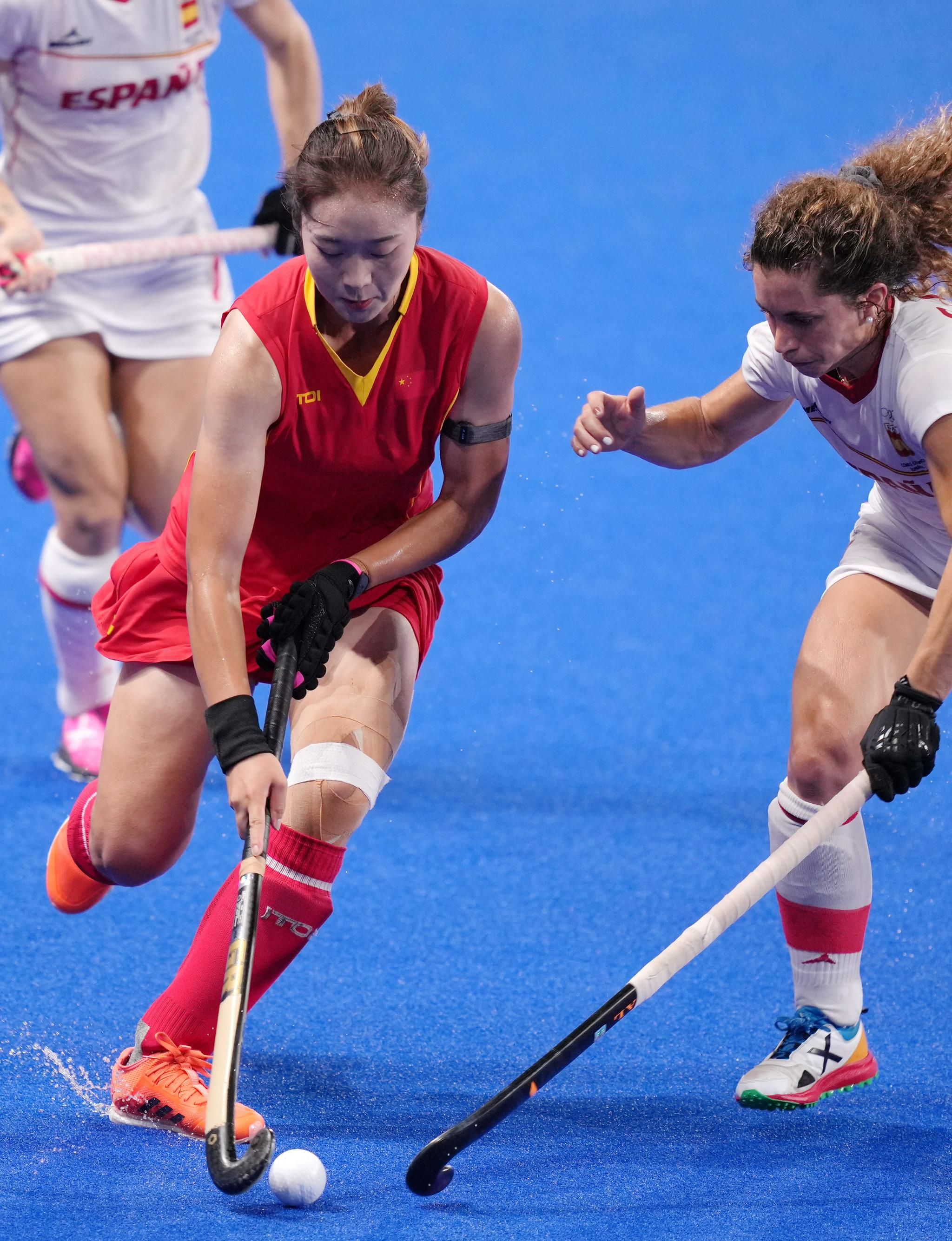女子曲棍球——中国不敌西班牙|中国队|中国|西班牙队_新浪新闻
