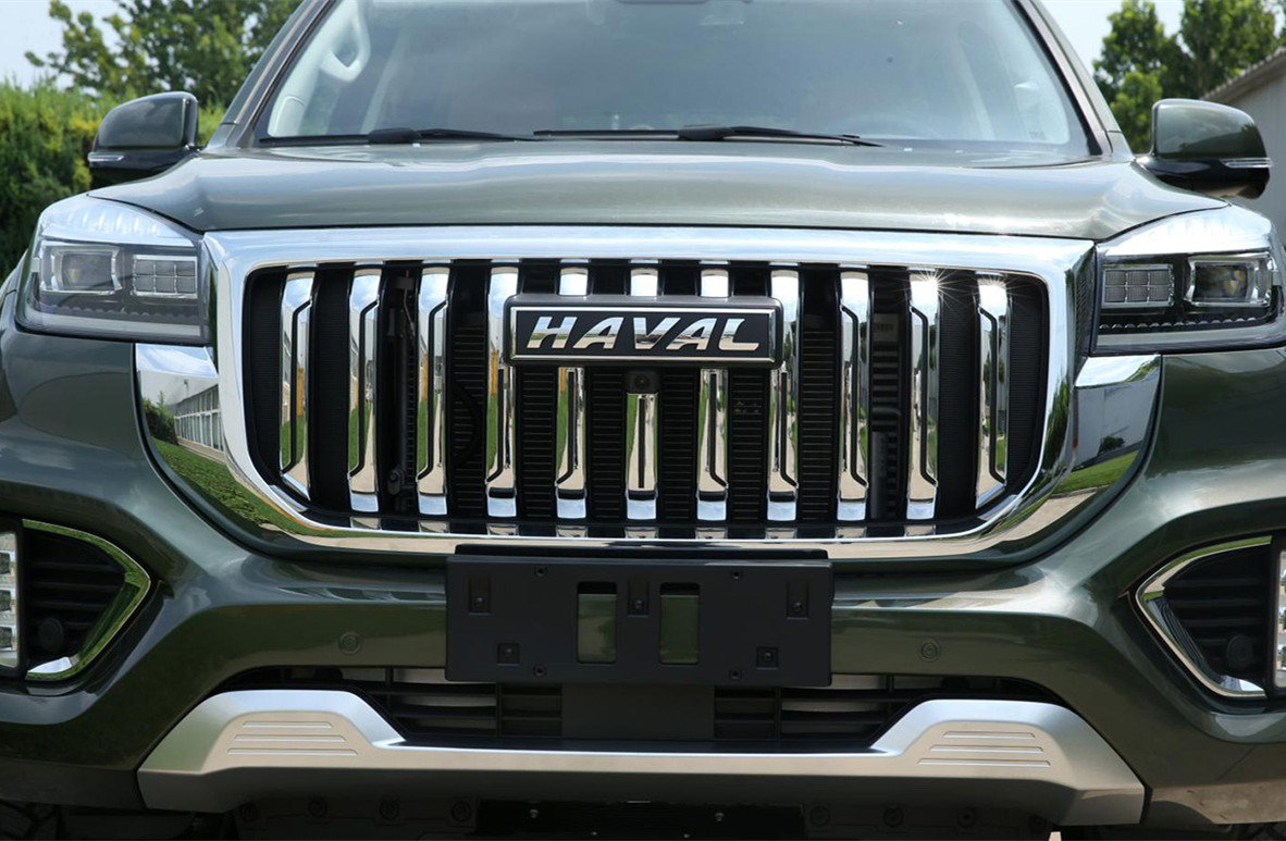 新款哈弗h9实车曝光,换装新前脸,外观更霸气,搭2.0t动力