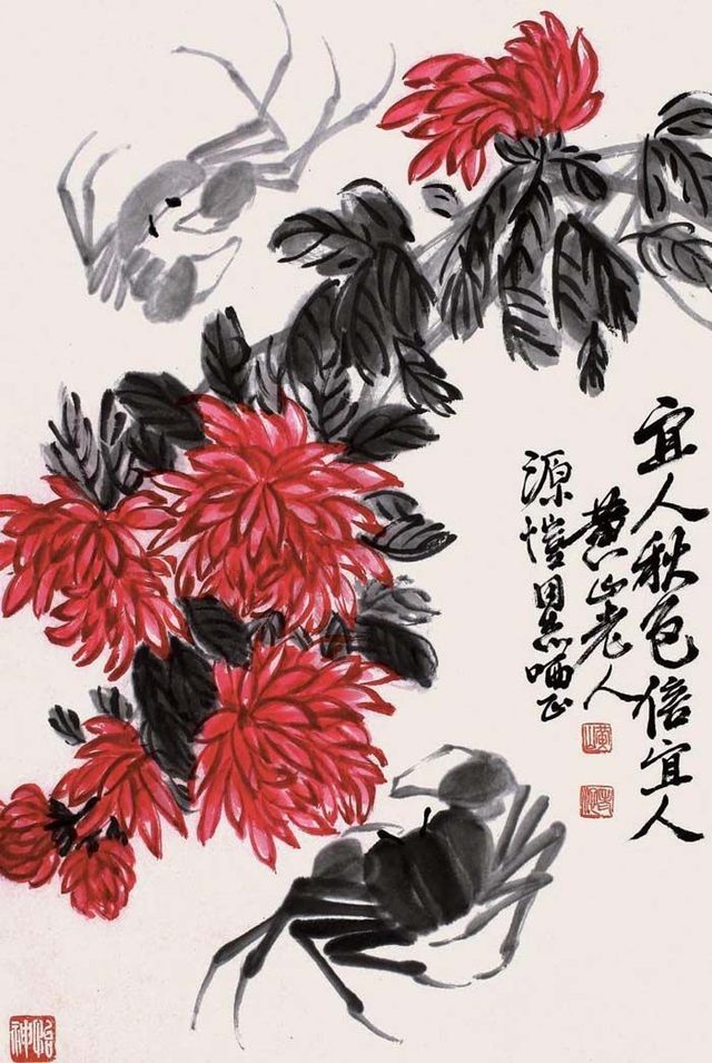 齐白石再传弟子-少白汤发周揭秘:艾青记忆中的齐白石是什么样子