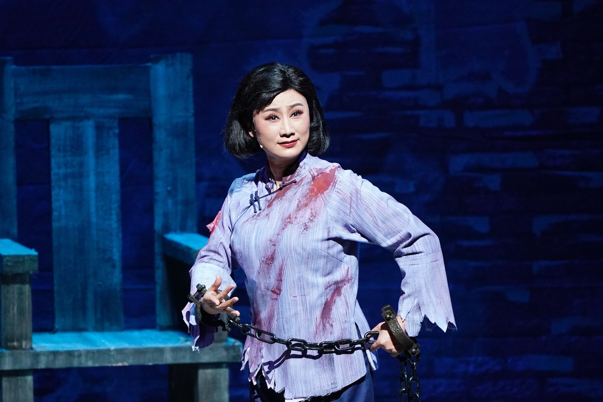 大型革命历史川剧烈火中永生北京展演活动圆满成功