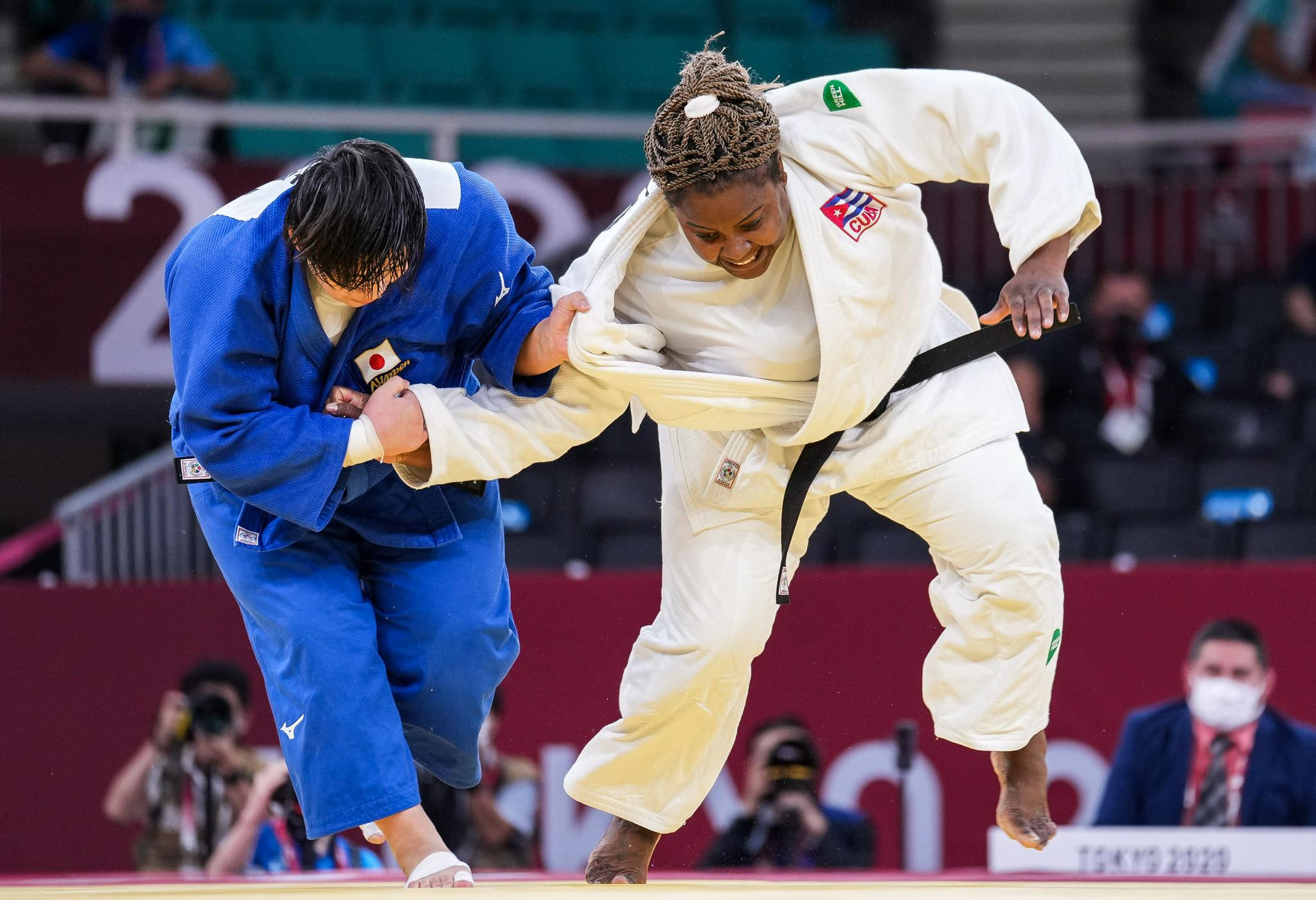 柔道日本选手素根辉夺得女子78公斤以上级冠军