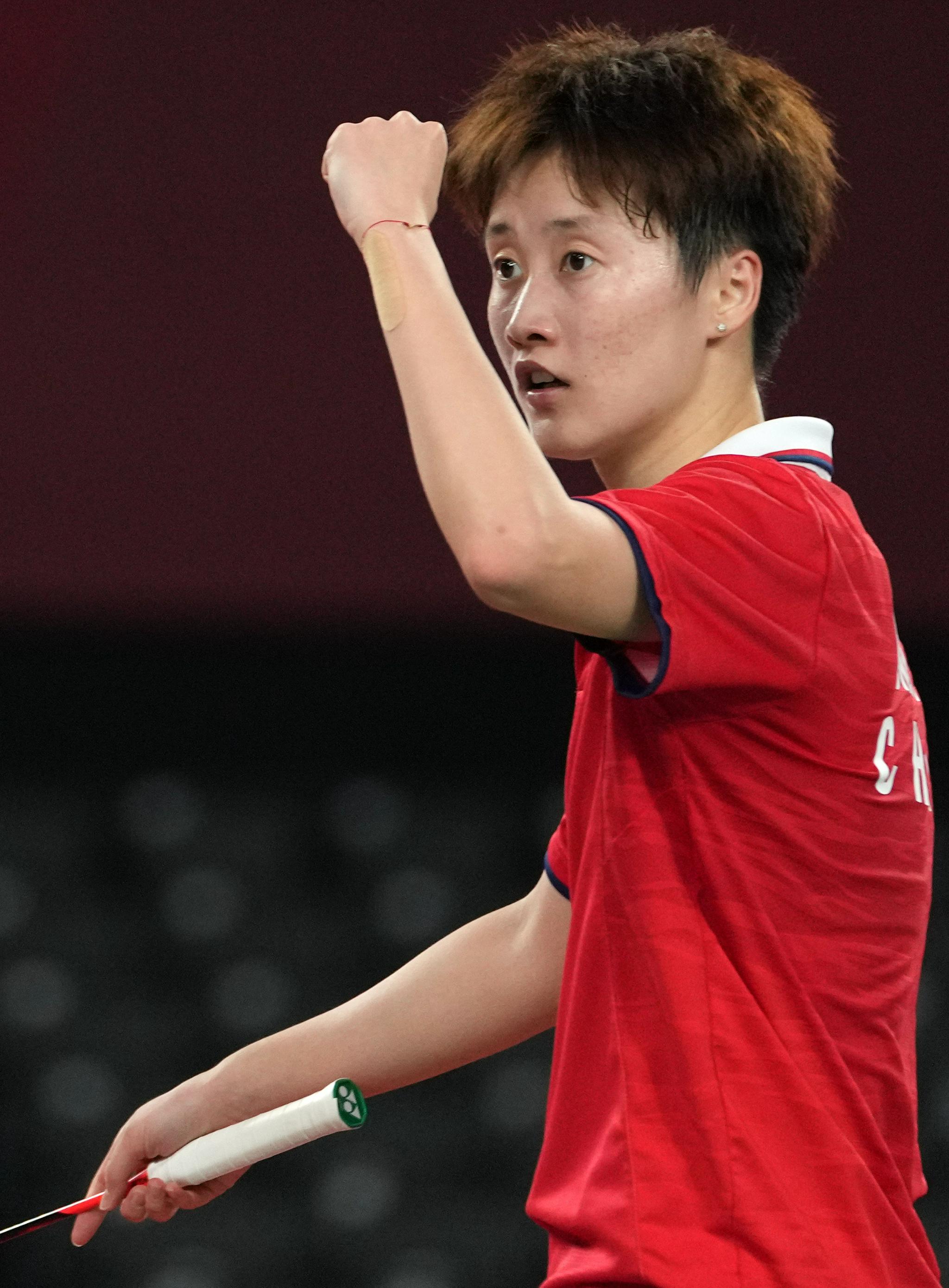 羽毛球——女单:陈雨菲晋级半决赛