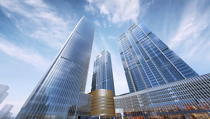 见时代,见峯华,蓝城61环球西安中心启幕城市未来