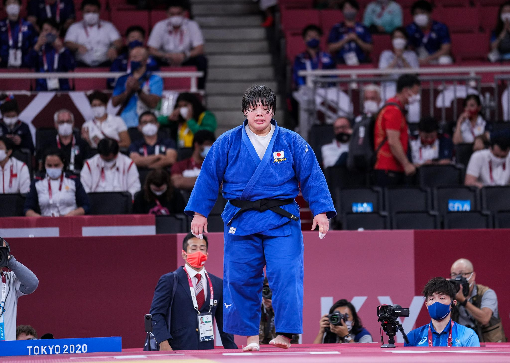 柔道日本选手素根辉夺得女子78公斤以上级冠军