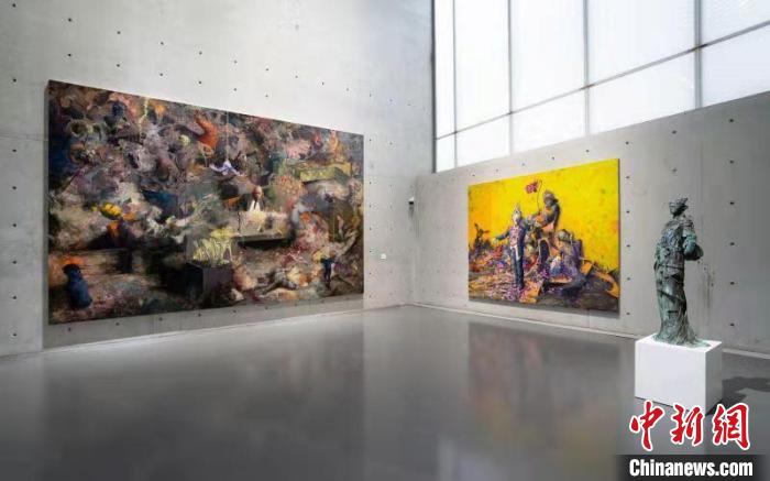 德国具象派绘画大师上海展现眼中的人类具象 手机新浪网