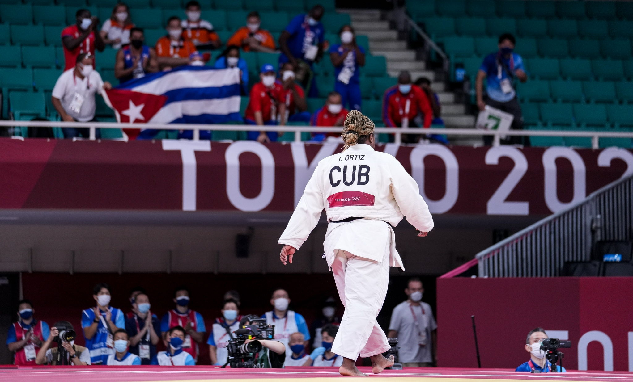 柔道日本选手素根辉夺得女子78公斤以上级冠军