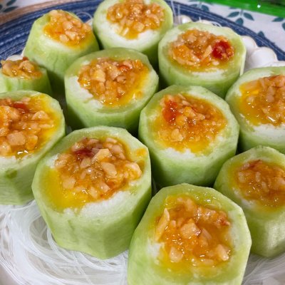 蒜蓉粉丝蒸丝瓜