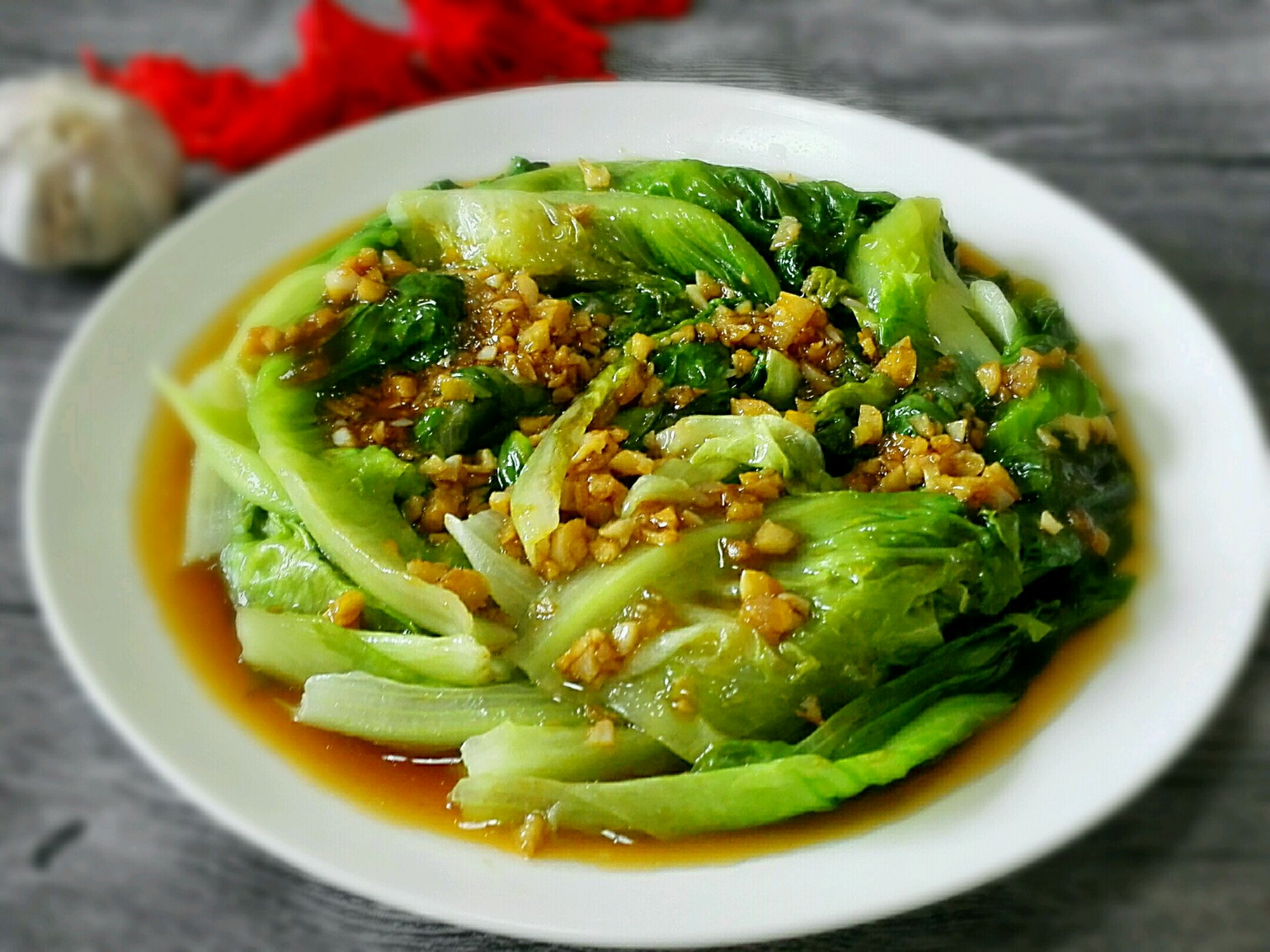 夏季快手懒人菜蚝油生菜简单方便轻松就能让做好