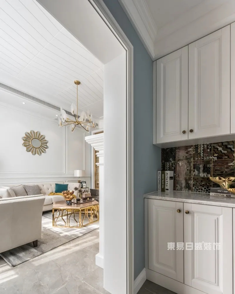 实拍180㎡现代美式风格复式装修设计,8090后都喜欢