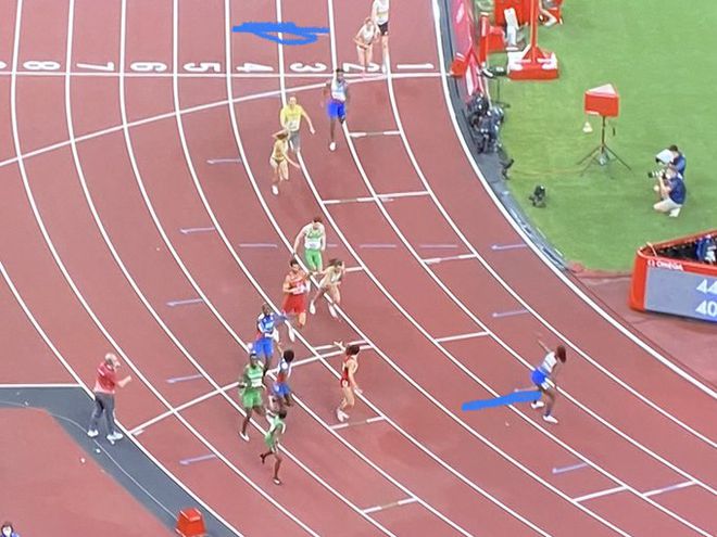 死而复生!美国接力犯规出局 被保送进决赛 里约相同伎俩挤掉中国