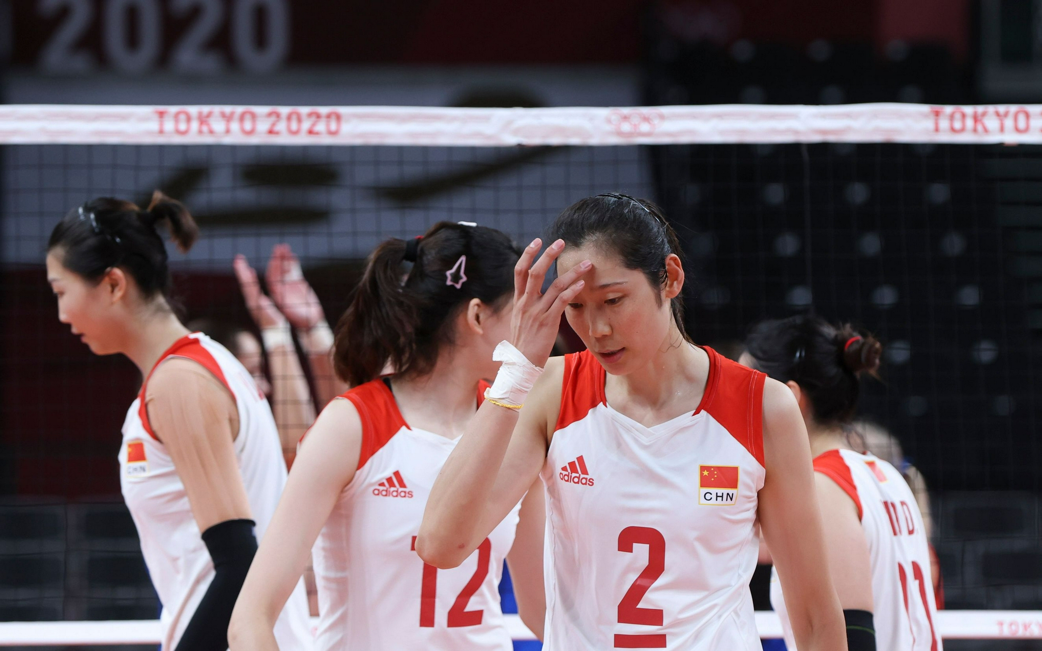中国女排提前无缘奥运8强。图/新华社