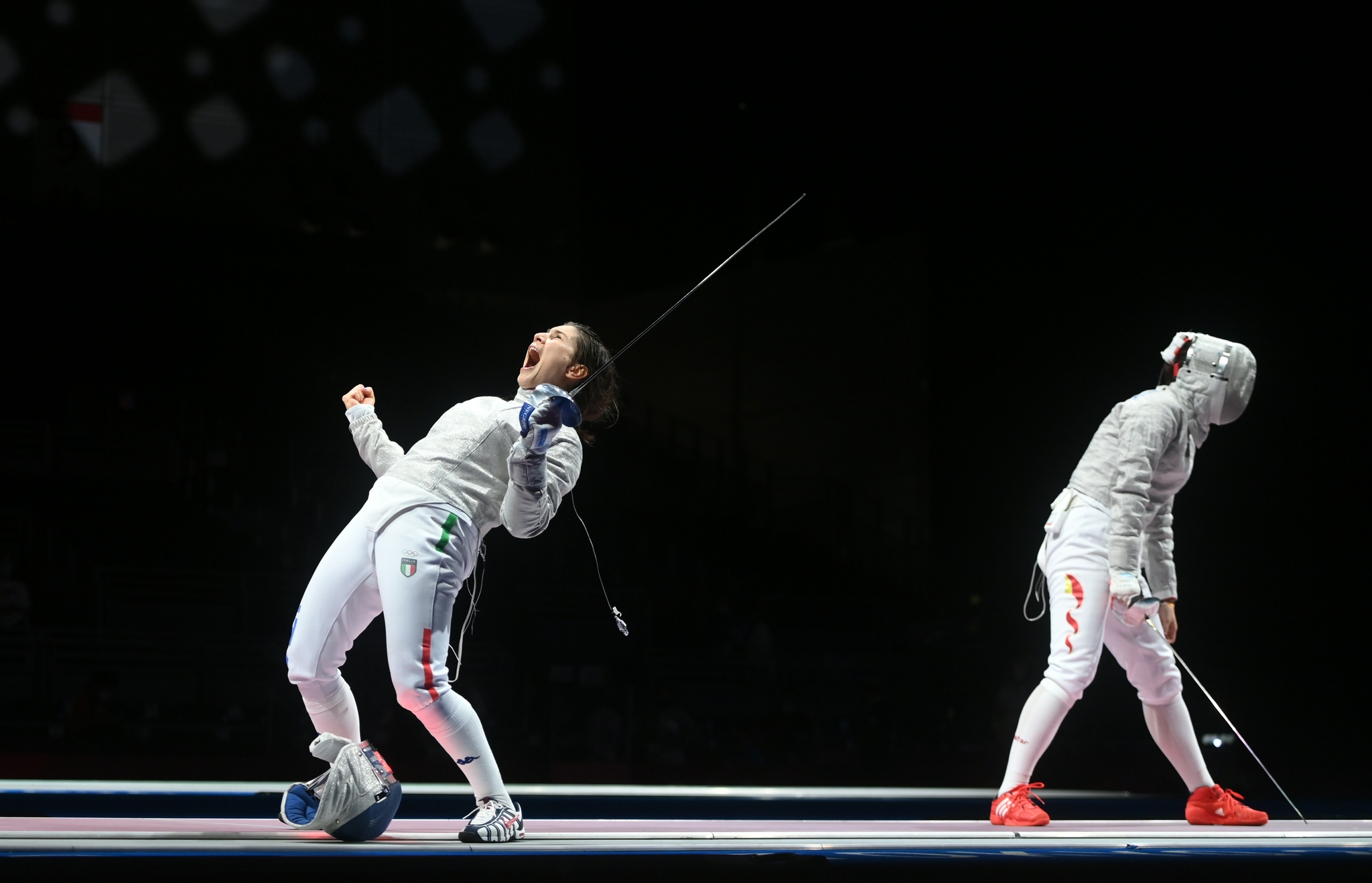 击剑女子佩剑团体中国队无缘四强