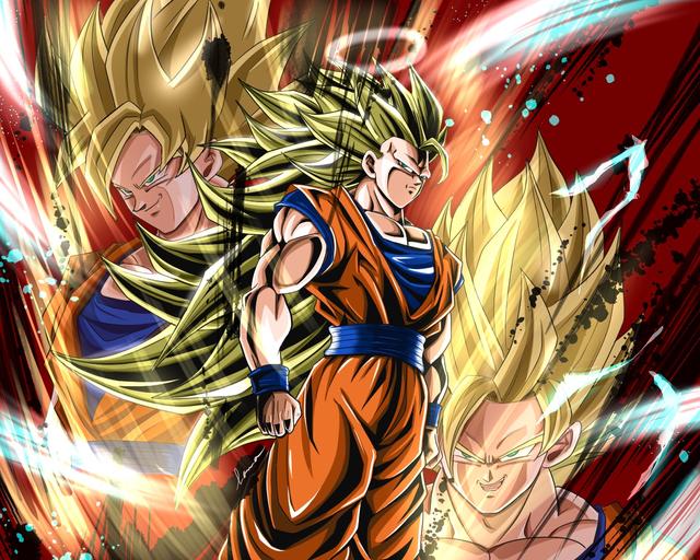 龙珠中悟空有很多种超级赛亚人形态你觉得哪种形态最没用